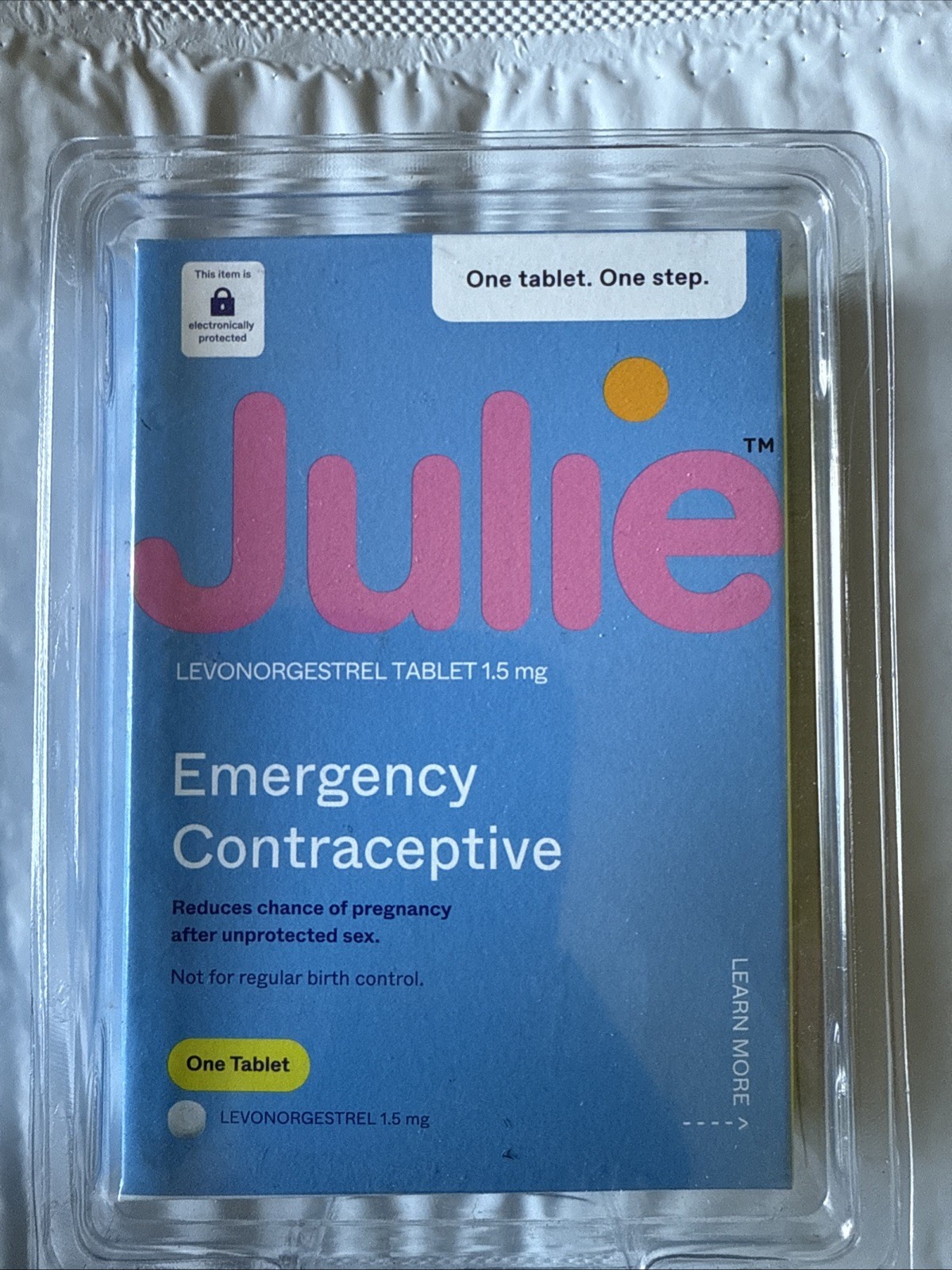 Julie 1 Tablet 1 Step Reduce Chance 1.5mg Exp 10/2025