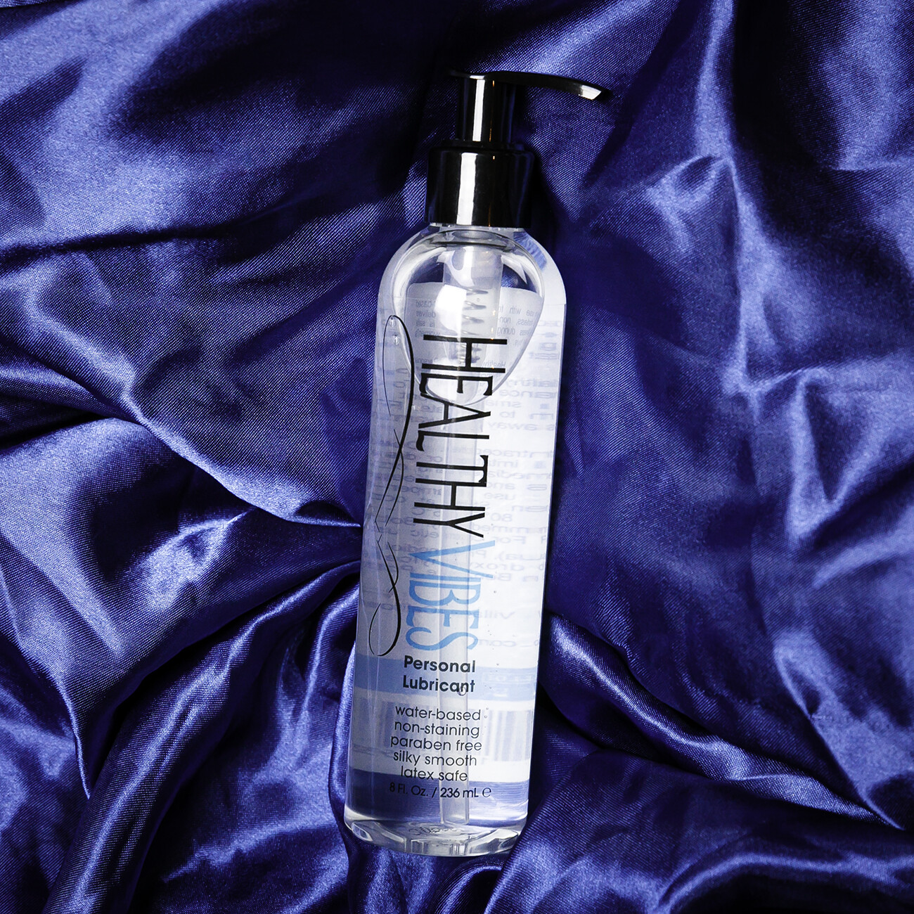 Water Based Personal Lubricant 8 oz by Healthy Vibes – Intimate Lube for Couples