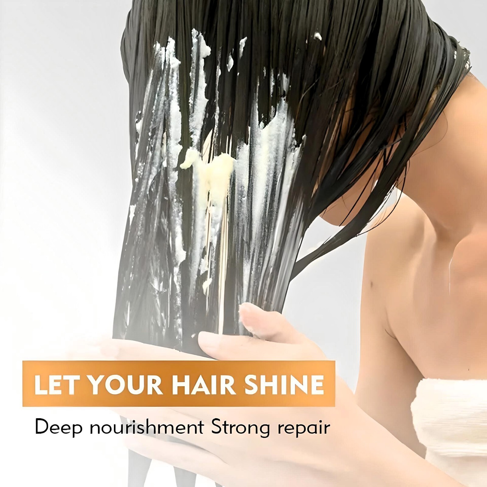 Hair Repair Mask With Argan Oil Fortifying Collagen And Keratin Detox Damage