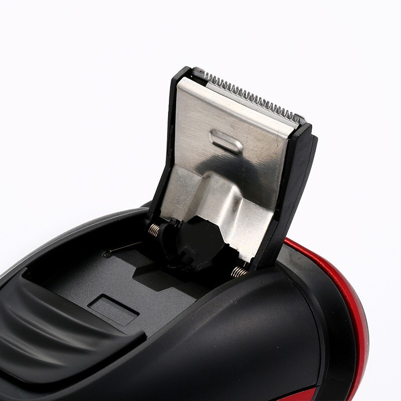 Men’s Razor Rotary Waterproof Electric Shaver Pop-Up Trimmer Wet Dry Cordless