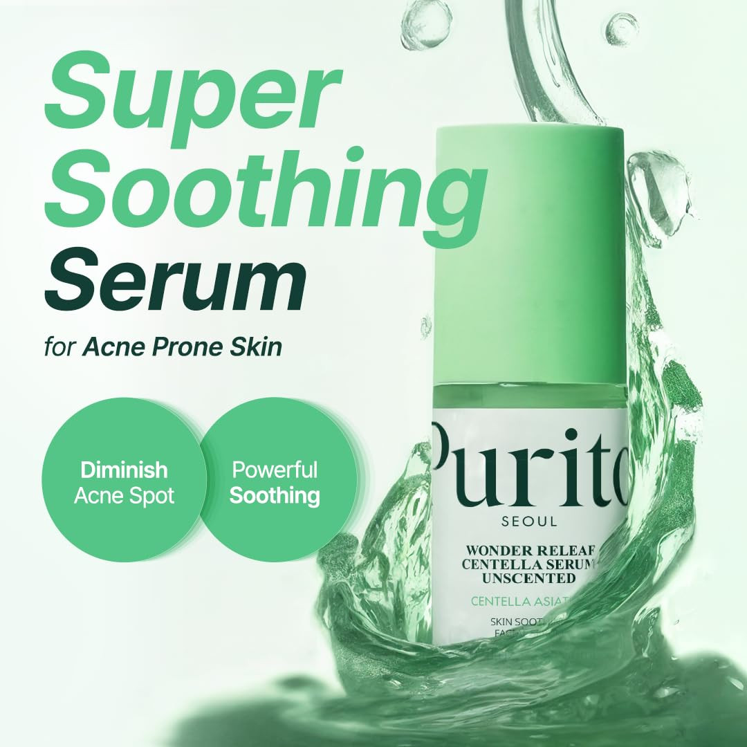 Centella Unscented Serum for Sensitive Skin – Lightweight Calming & Skin Barrier