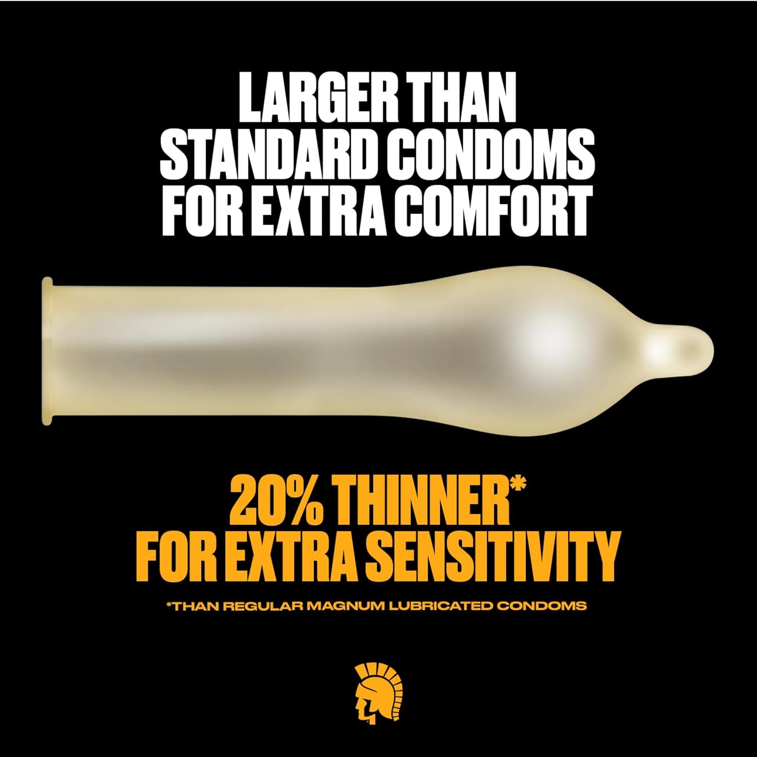 Trojan Magnum Bareskin Large Size Condoms – 10 Count