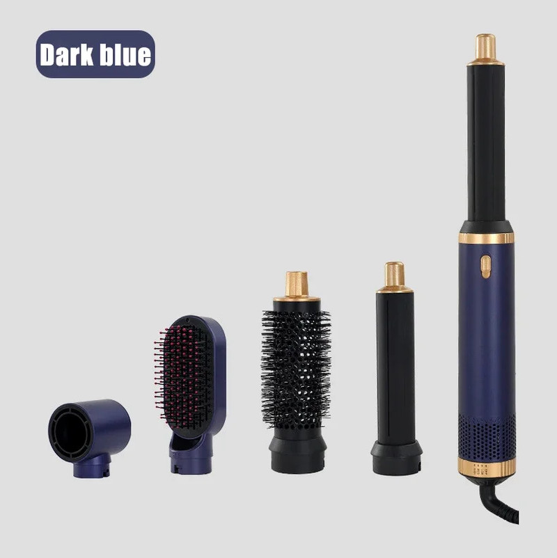 5 in 1 Hair Dryer Brush Hot Comb Set Professional Curling Iron Hair Straightener