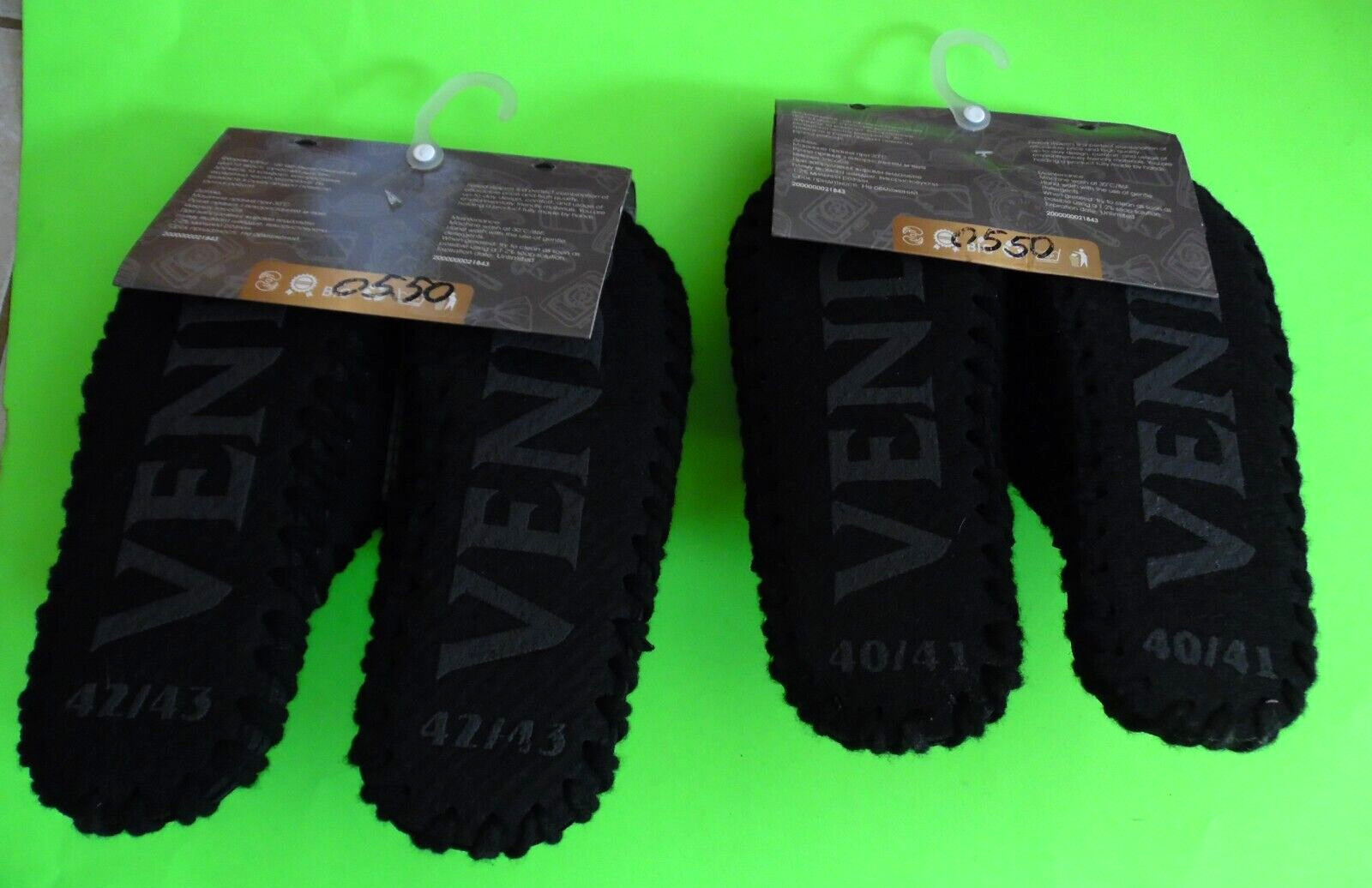 Slippers – Hand Made in Ukraine – Farmer Pulling Russian Tank (2 Pairs) (NEW)