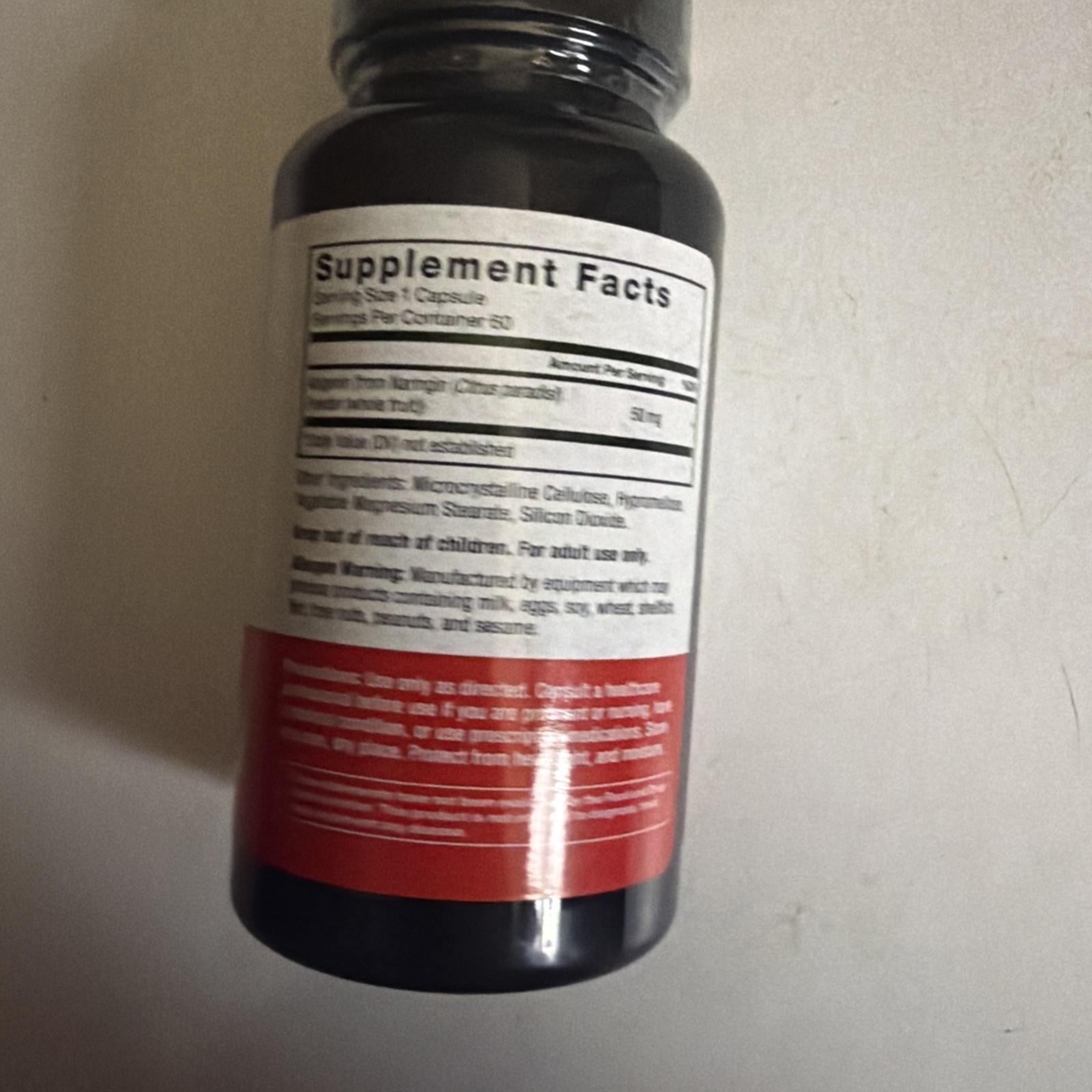 Force Factor Apigenin 50mg, Prostate Support Supplement 60 Vegetable Capsules