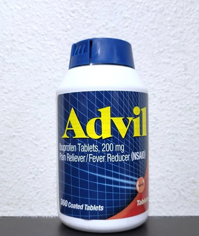 2PK Advil Ibuprofen 200 mg360 Coated Tablet Pain Reliever/Fever Reducer exp03/27