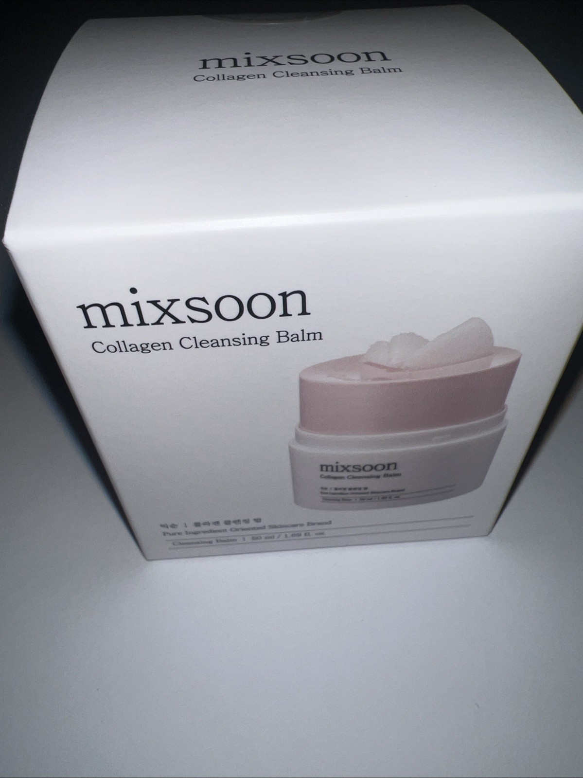 Mixsoon Collagen Cleansing Balm New Sealed 1.69 Oz Exp 11/2028