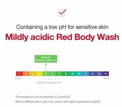 MEDICUBE Red Line Acne Body Wash 400g(14.10 oz) Korea Skincare Cosmetics