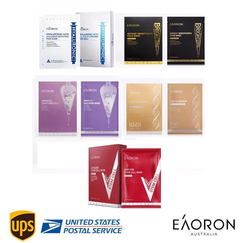 Eaoron Hyaluronic Acid Glutathione Bright Line Filler Sooth Tight Face Masks