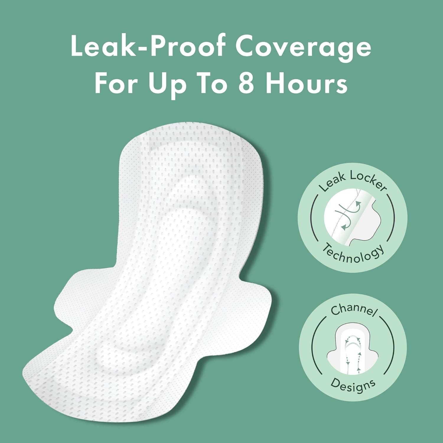 Organic Cotton Cover Pads – Ultra Thin, Unscented, 28 Count for Ultimate Comfort