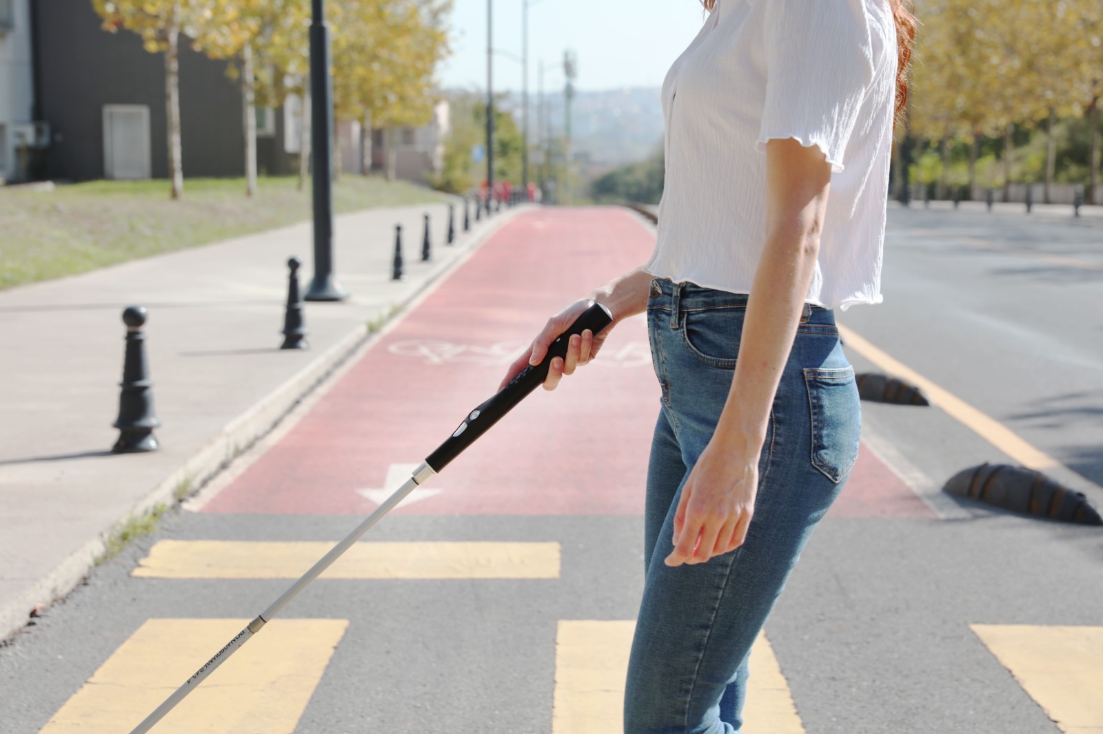 WeWALK Smart Cane V2 for the Blind and Visually Impaired, Only AI-Powered Cane