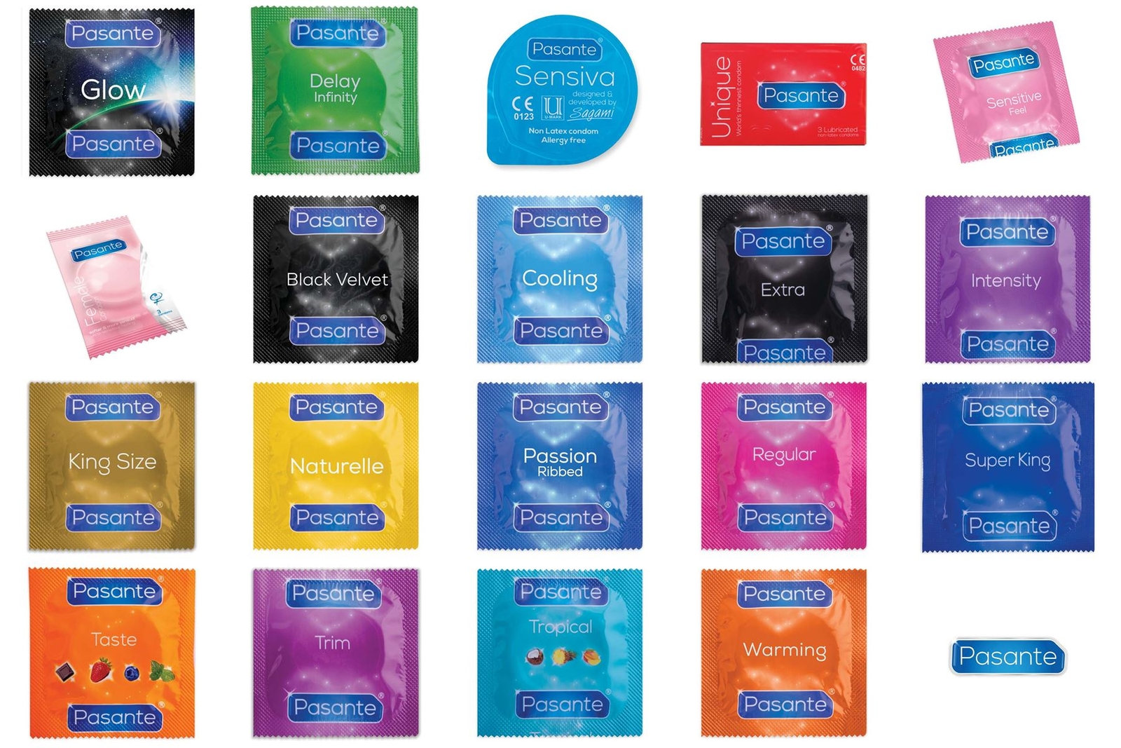 Pasante Condoms – All Types