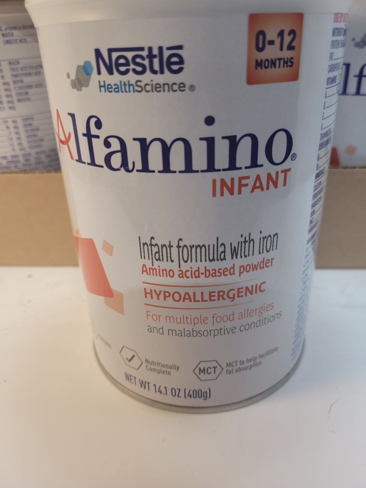 (12)Nestle A-lfamino Infant 14.1 Oz EXP 11/26 Free Shipping