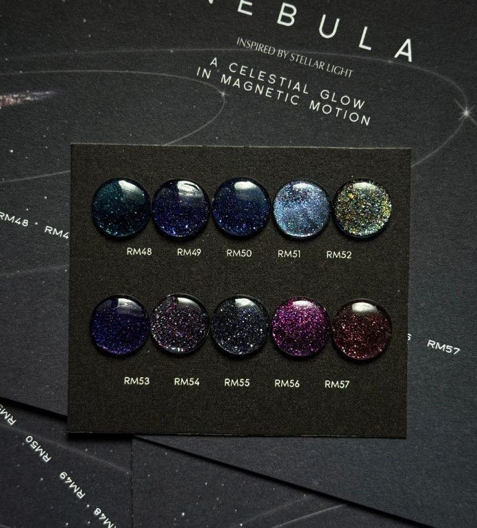 ROZYHIP Nebula Magnet Gel Collection Soak Off Nail Gel K-Beauty