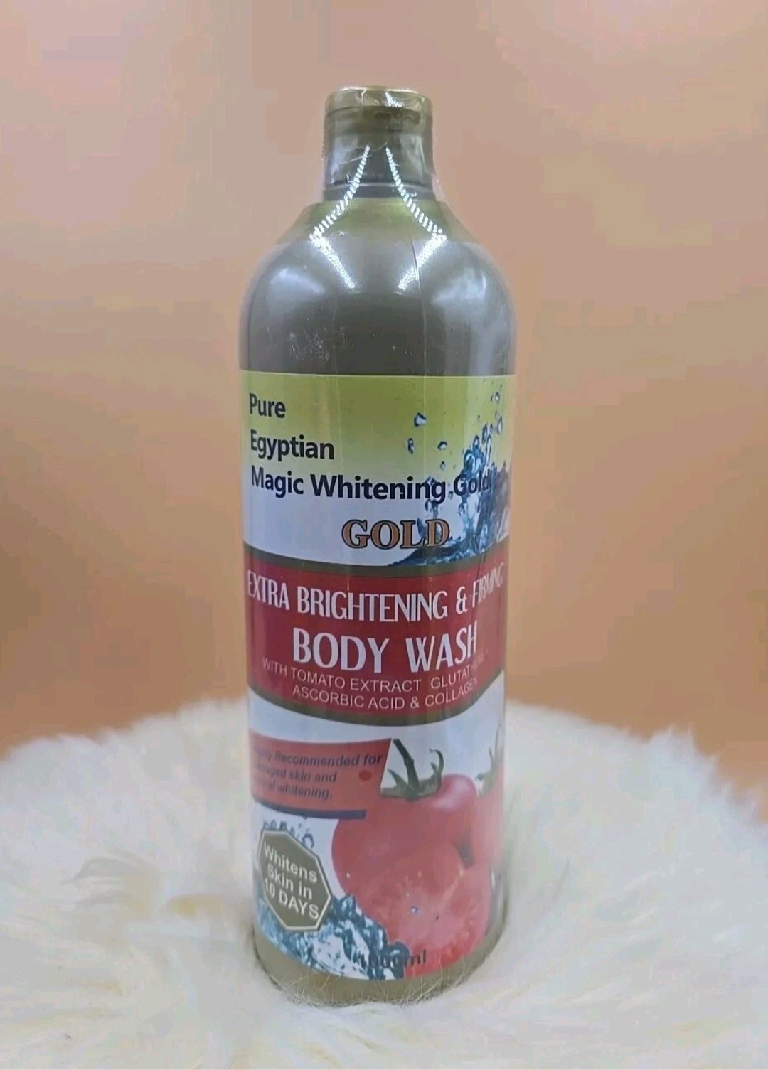 PURE EGYPTIAN MAGIC GOLD EXTRA WHITENING SHOWER GEL TOMATO EXTRA Expired 10/2025
