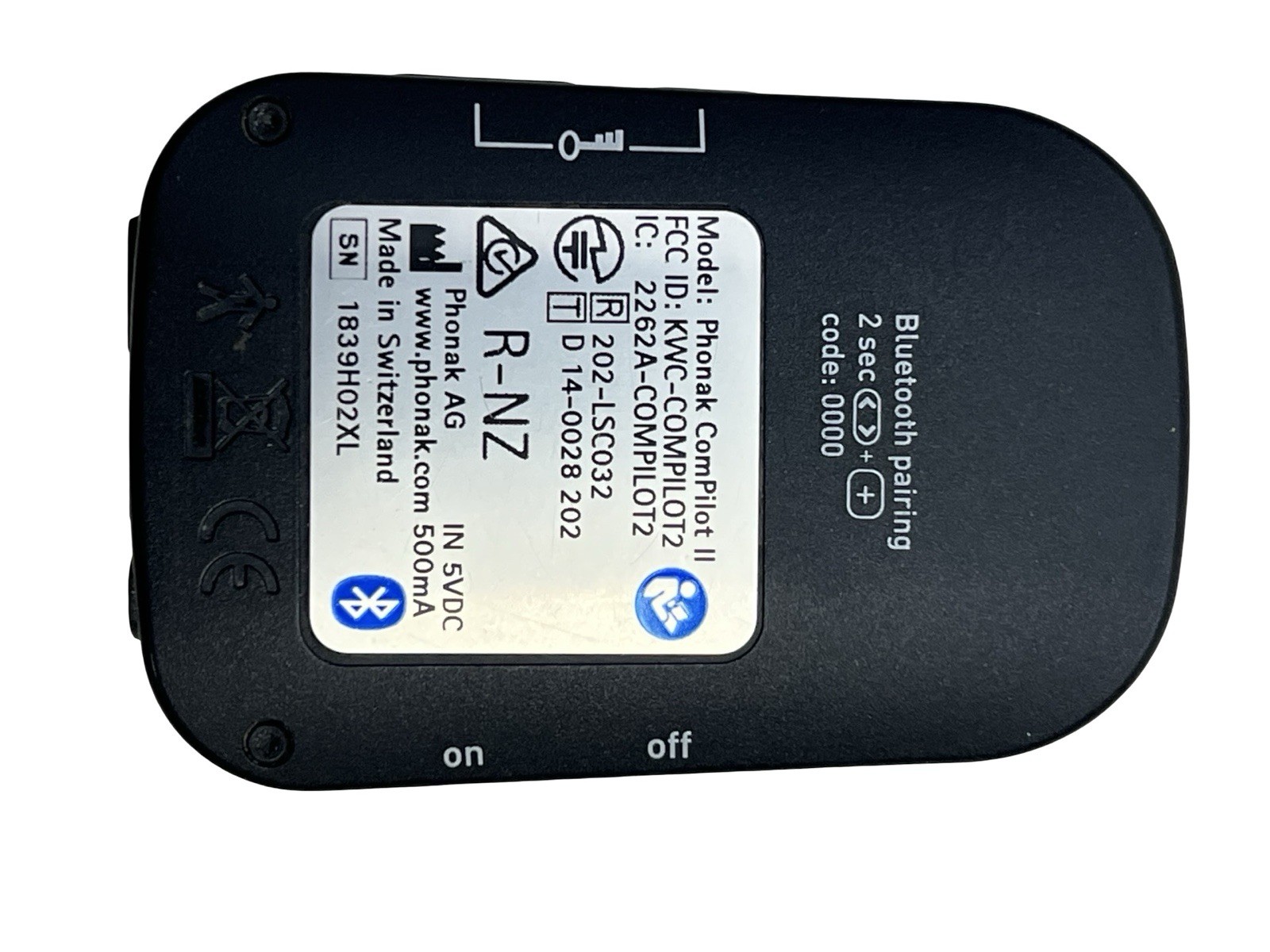 Phonak ComPilot II – Bluetooth Streaming And Remote Control Used