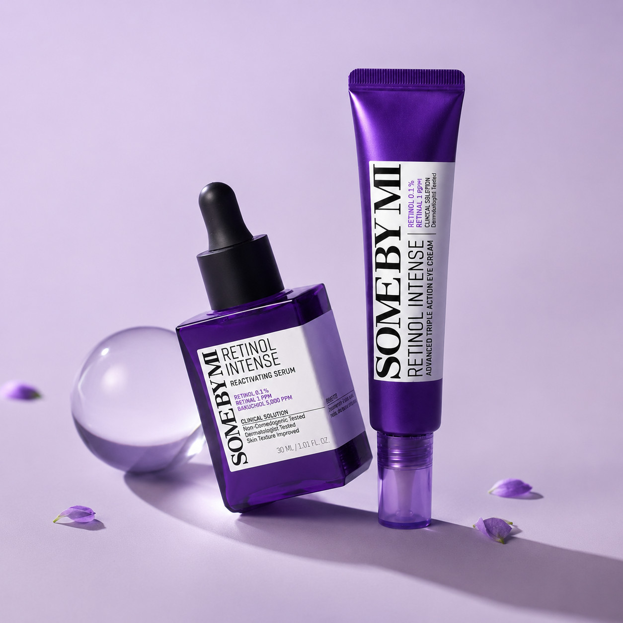 SOME BY MI Retinol Intense Serum 30ml & Eye Cream 30ml Set K-Beauty