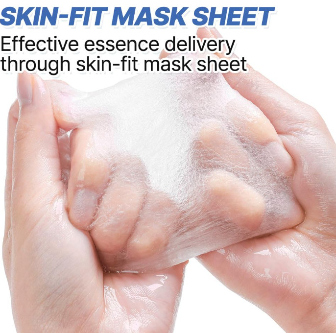NEXTBEAU Solution Sheet Mask Variety Pack, 10 Count (5 Types x 2 Sheets) 0.74 oz