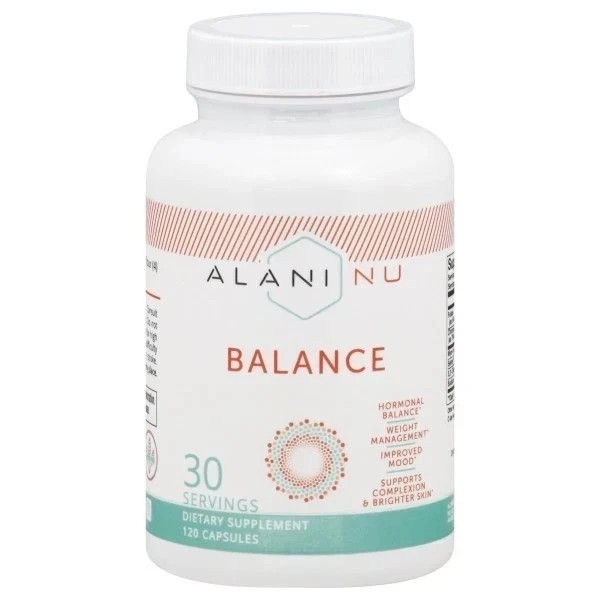 Alani Nu Balance 120 Capsules Women Hormonal Support Supplement
