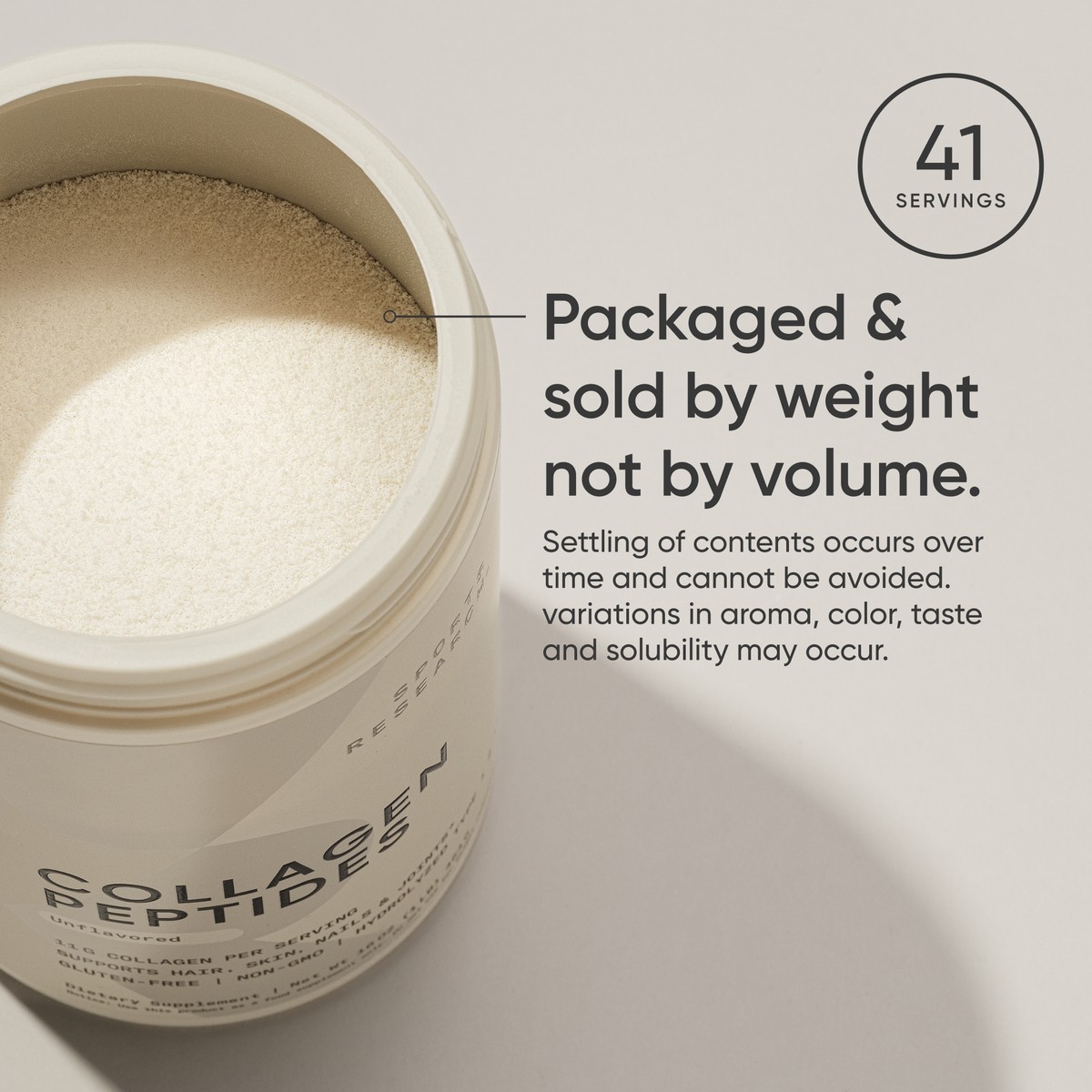 Collagen Peptides for Women & Men Hydrolyzed Type 1 & 3 Collagen Powder Protein