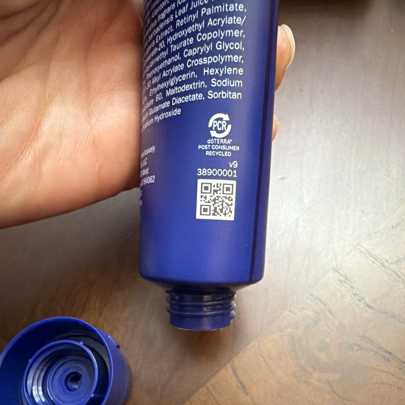 doTERRA Deep Blue Rub Massage Lotion, Blue Unisex Lotion, 4 fl oz