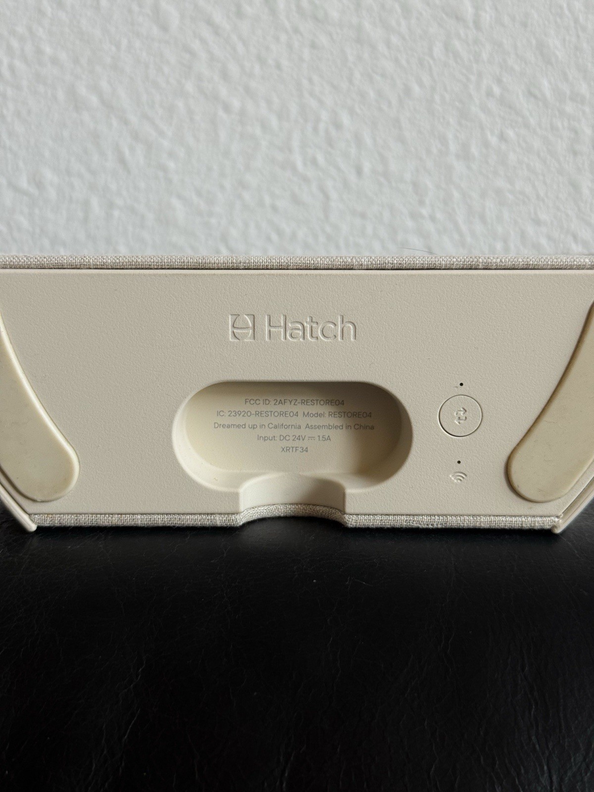 Hatch Restore 2 Sunrise Alarm & White Noise Machine Beige Putty Tested and Works