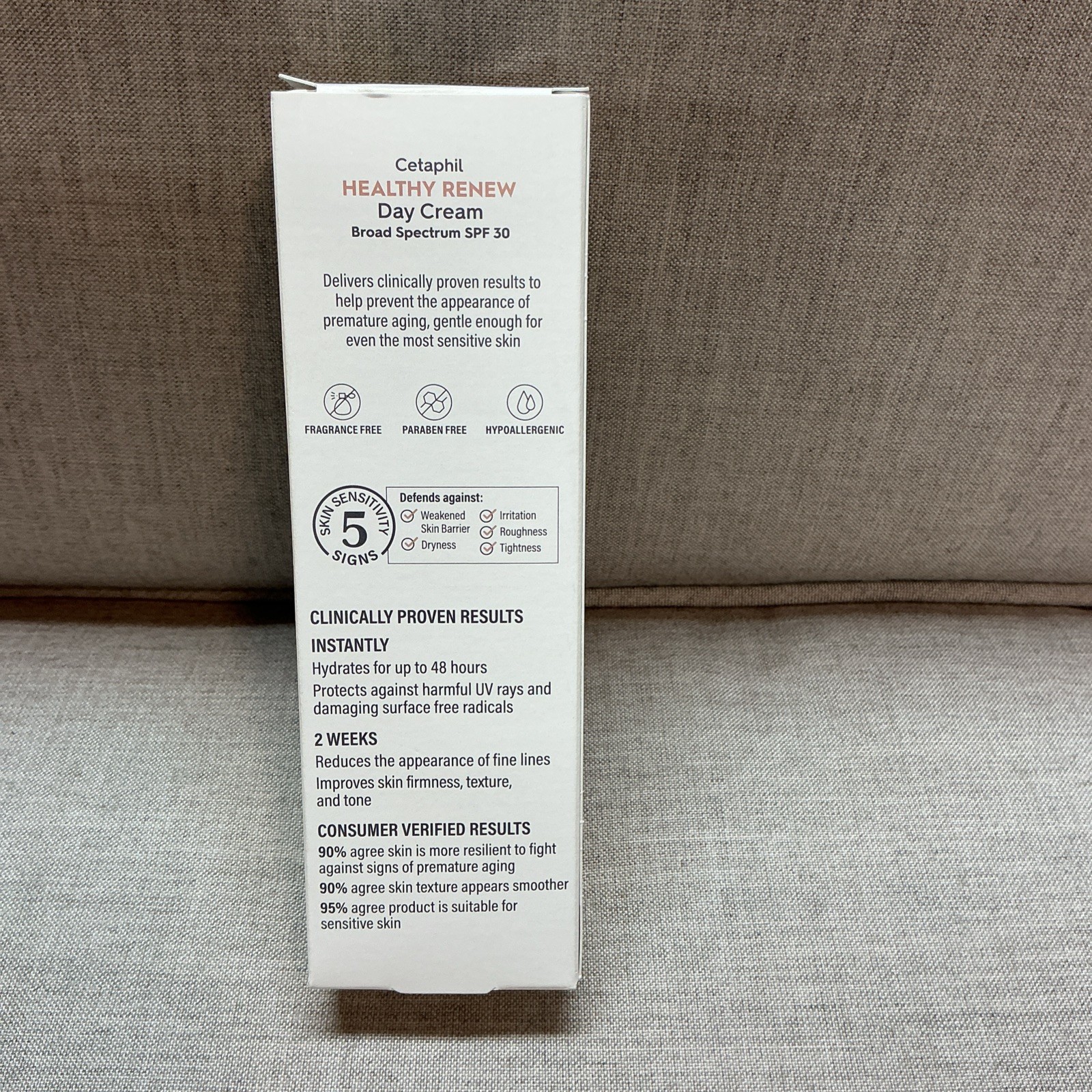 Cetaphil Healthy Renew Day Cream Broad Spectrum SPF 30 1.7oz./48g New In Box