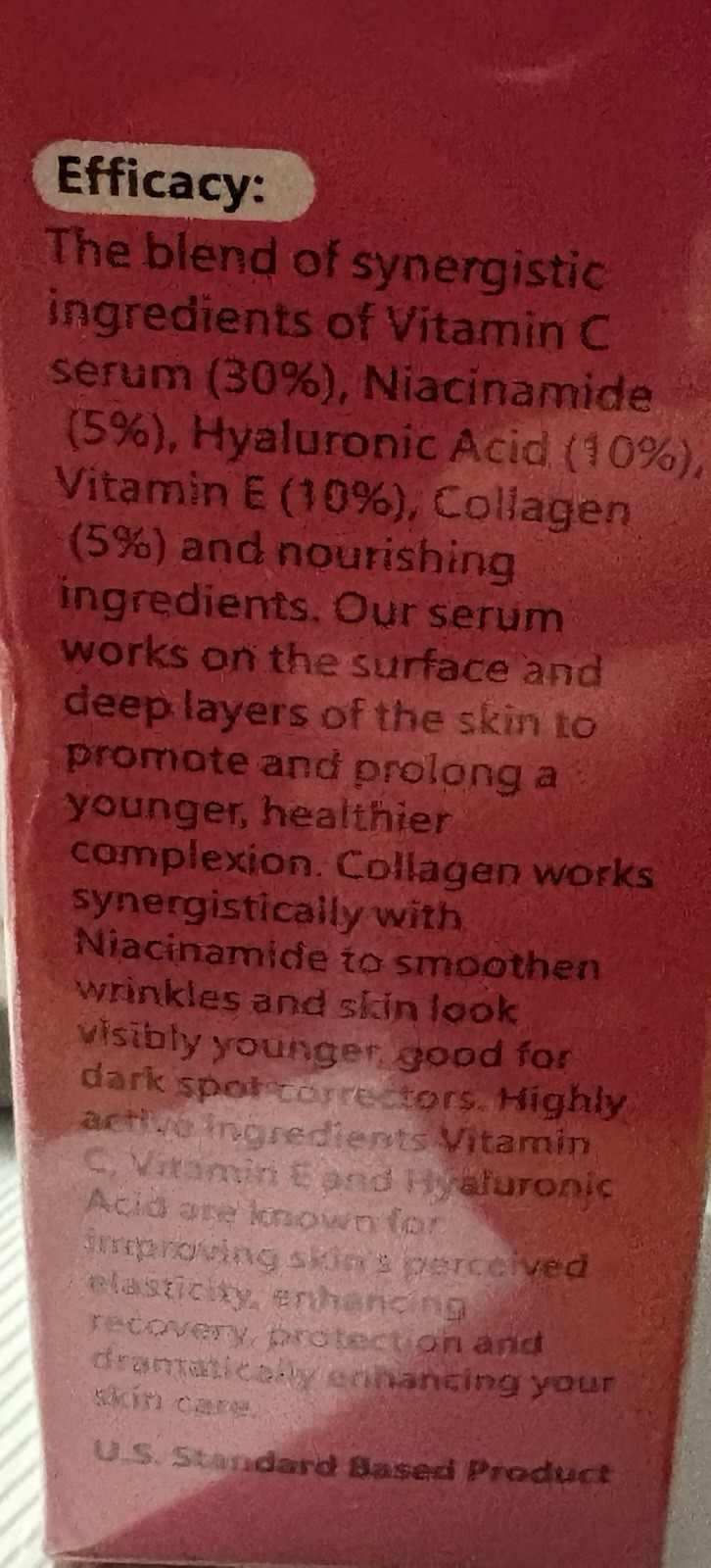 MOOYAM Advance Skin Care 5-in-1 Facial Serum Vitamin C HA 1 fl oz Face/Neck