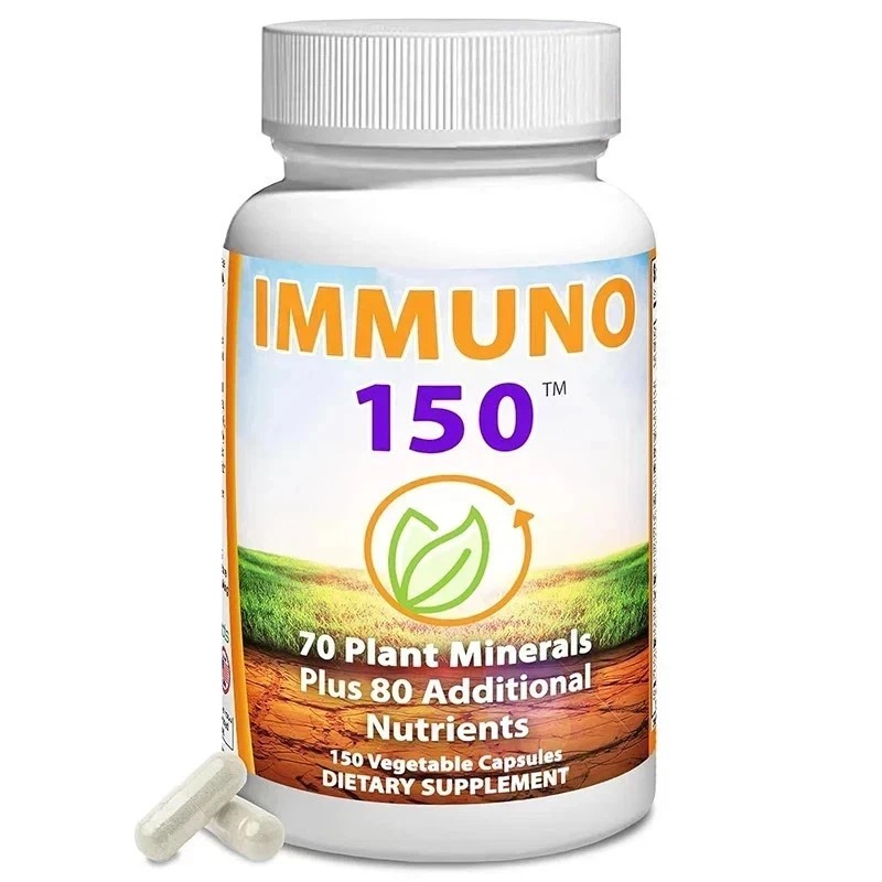 3 Pack Immuno 150, Immune Support Supplement, Packed with 70 Plant Minerals-+