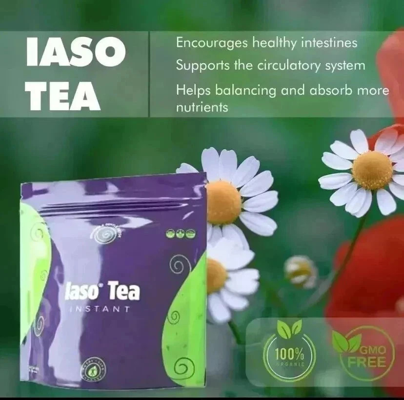 TLC Total Life Changes IASO Herbal Tea Month/Year – 25. PACK OF 2