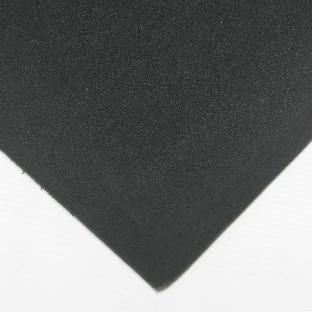 Closed Cell Sponge Rubber Neoprene 1/8 In. X 39 In. X 78 In. Black Foam Rubber S