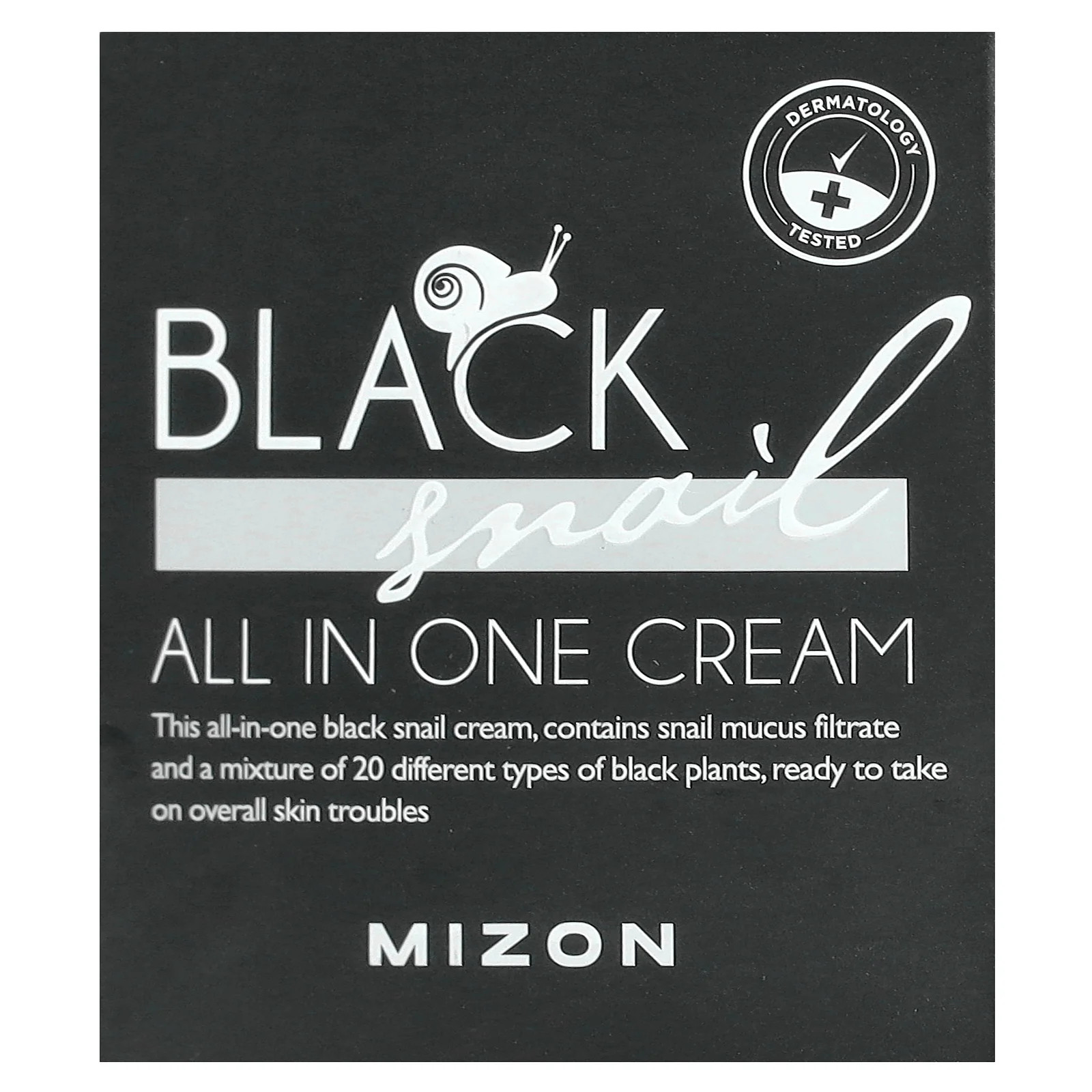 Black Snail, All In One Cream, 2.53 fl oz (75 ml)