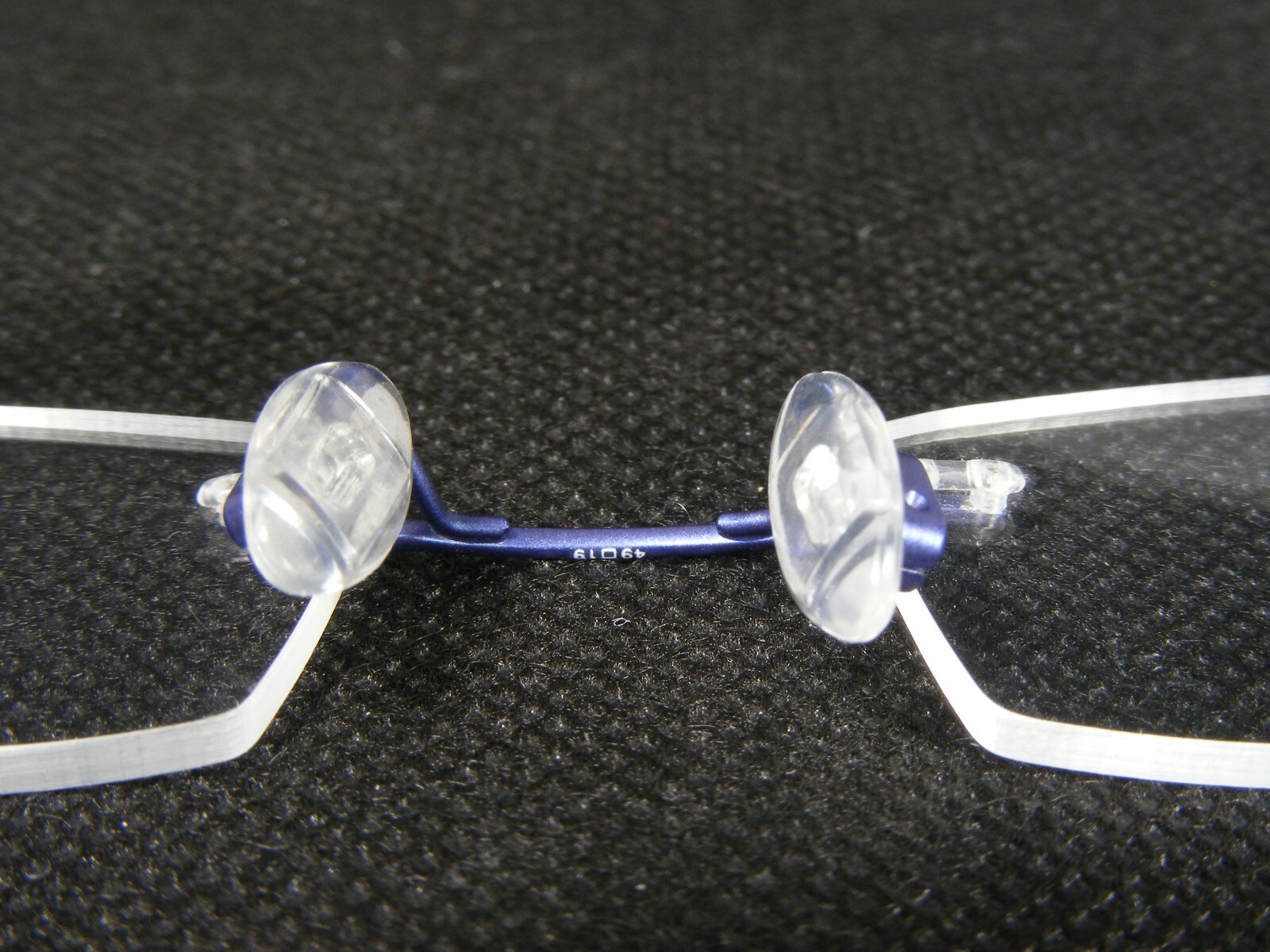 Nodoka Charmant ND10160 PU Purple Blue UNIQUE RARE EYEGLASSES GLASSES 49-19-140