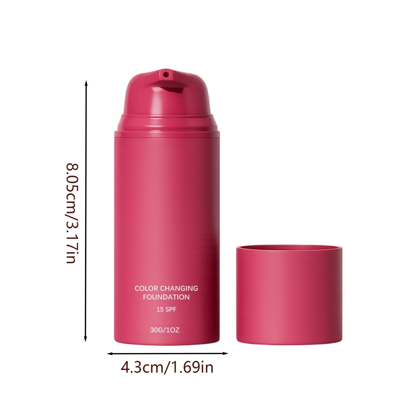For All Skin Types Smooche Foundation Korean, Smooche Color Changing Foundation