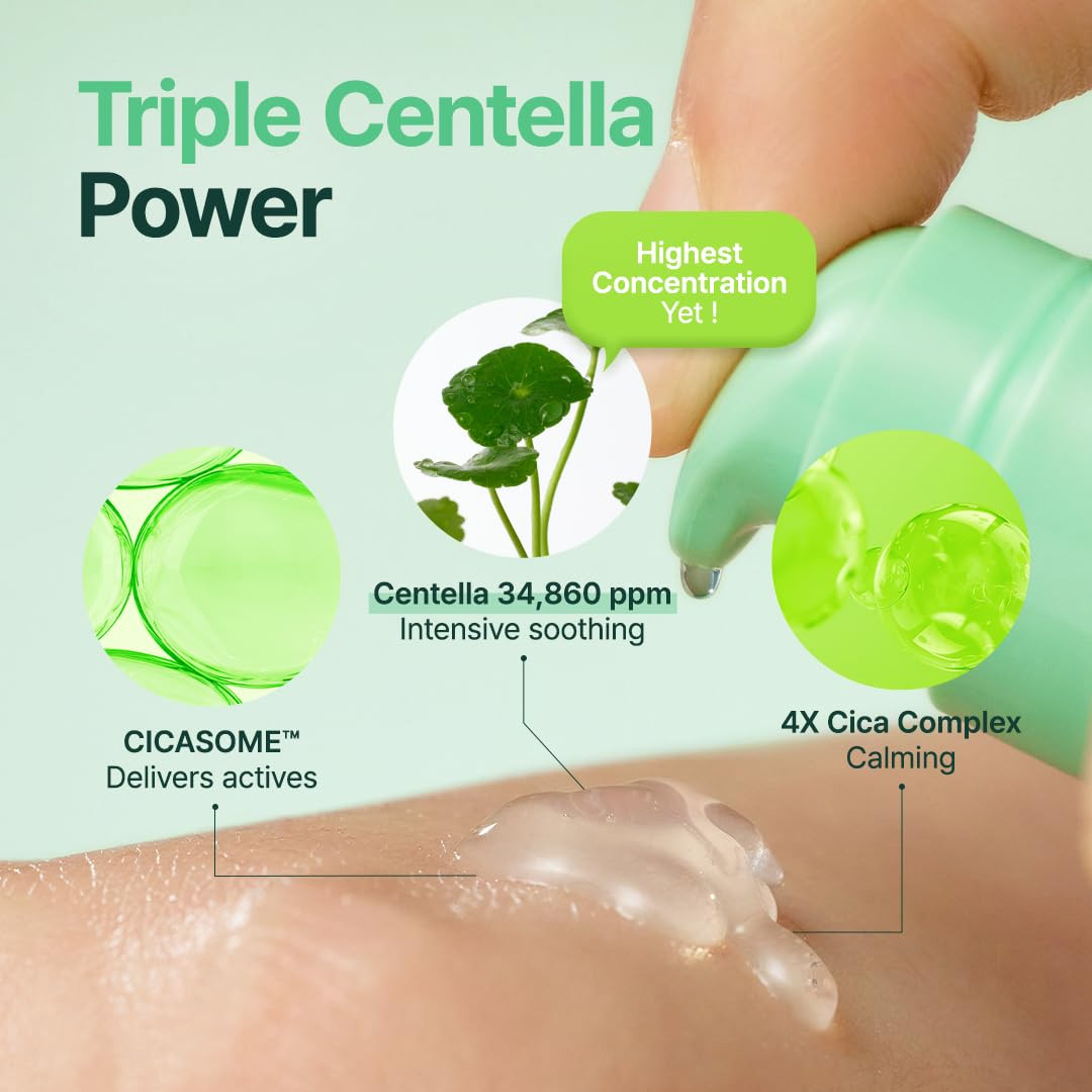 Centella Unscented Serum for Sensitive Skin – Lightweight Calming & Skin Barrier