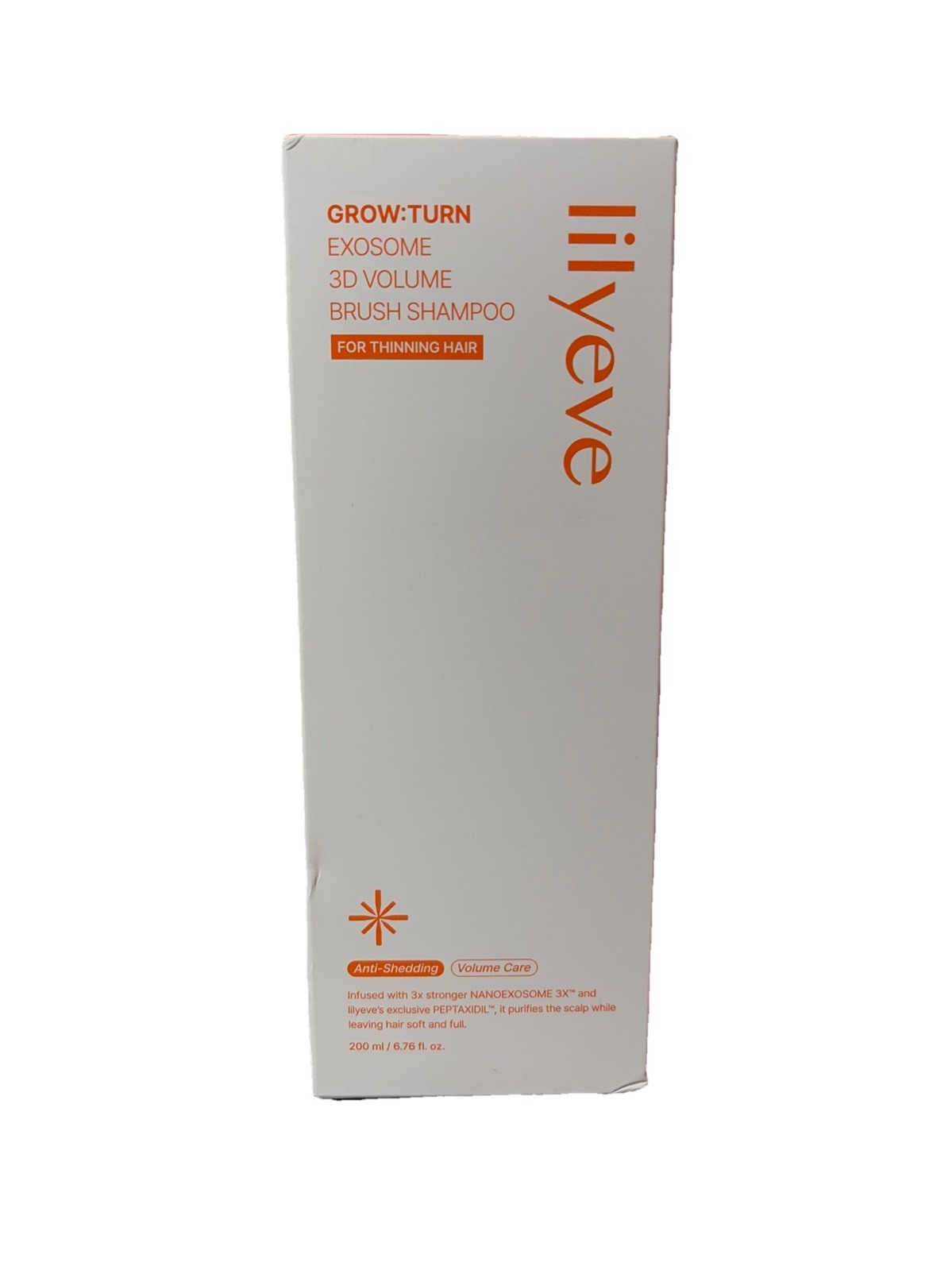 Lilyeve Grow Turn 3D Volume Anti-Hair Loss Shampoo Brush Scalp 200ml K-Beauty