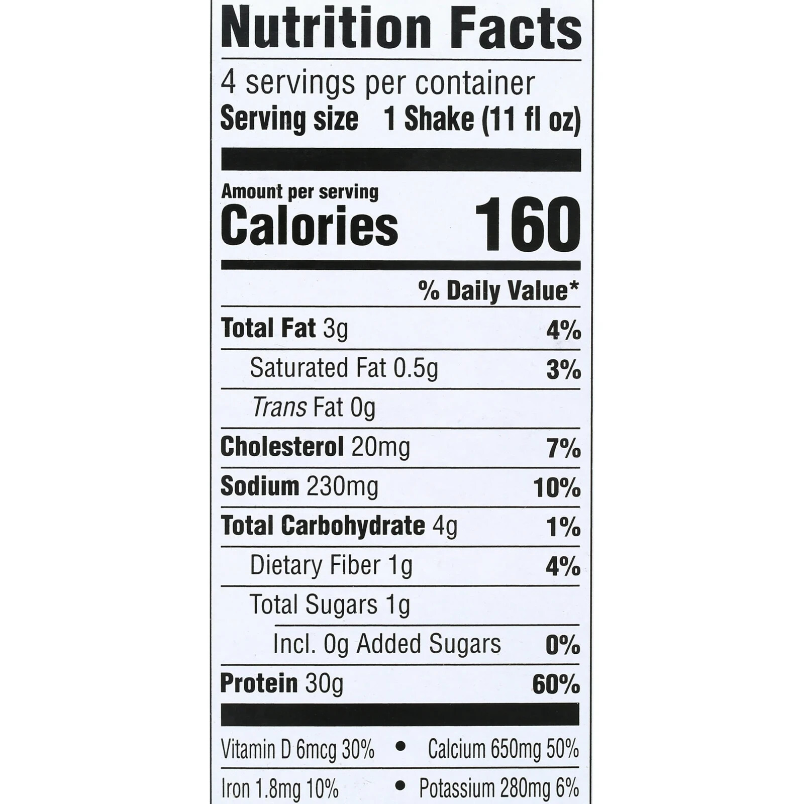 Premier Protein Shake, Bananas & Cream, 30g Protein, 11 Fl Oz, 4 Ct 2 PACK New