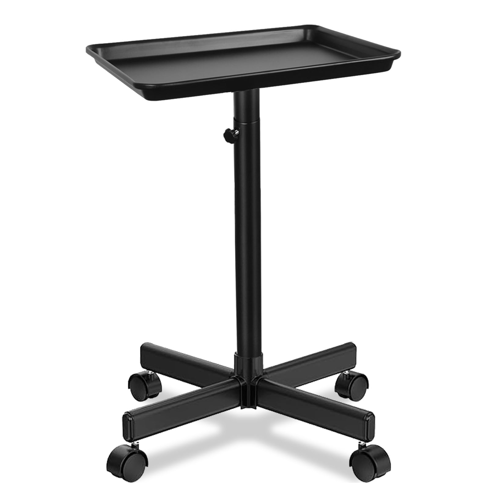 Salon Tray on Wheels,Height Adjustable Rolling Beauty Trolley Cart,Profession…