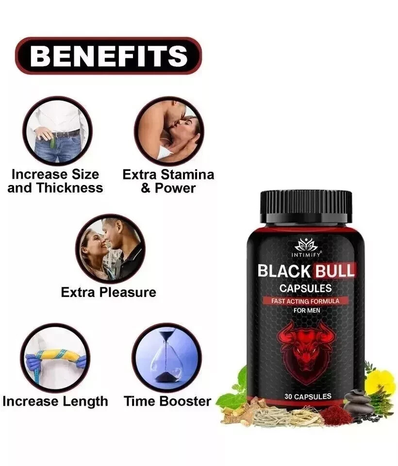 NEW . 30 Powerful Capsules . Works In 10 Minutes. 100% Money Back Guaranteed….