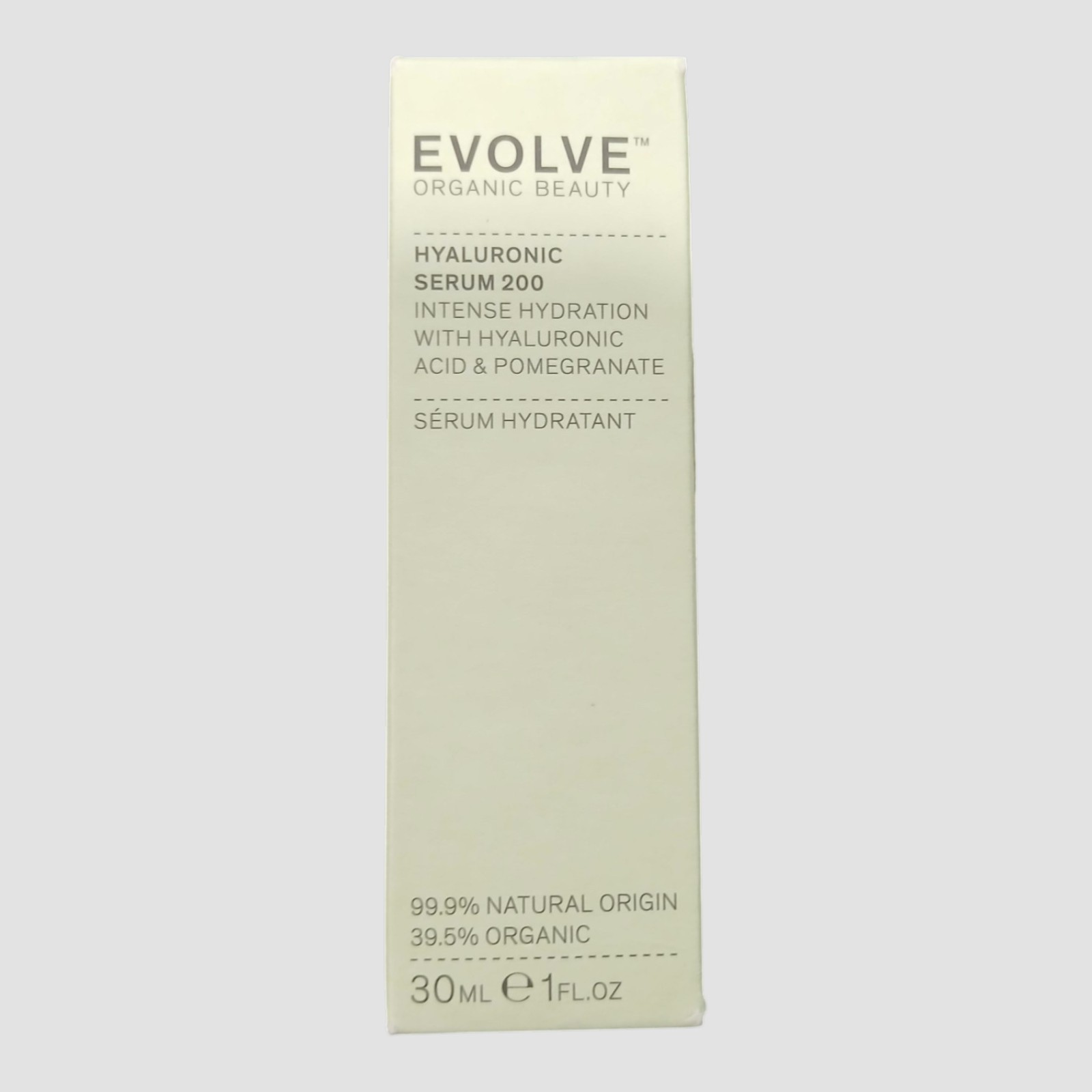 Evolve Beauty Organic Natural Hyaluronic Serum for All Skin Types 30 ML