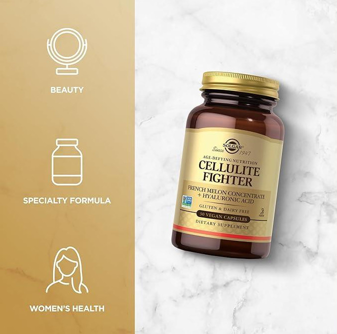 2 pack Solgar Cellulite Fighter, 30 Count Exp 04/2026