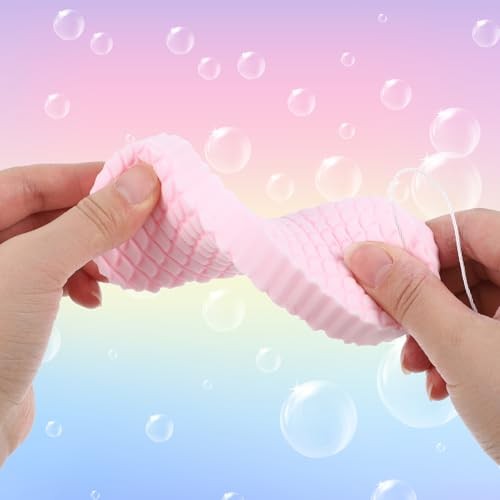 4 PCS Magic Exfoliating Sponge Dead Skin Remover 3D Bath Scrubber for Body Super