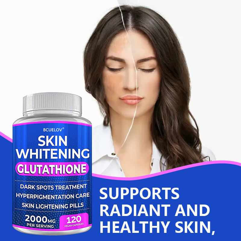 Skin Whitening Glutathione Dark Spots Care Skin Lightening Pills 2000MG 30-120ct