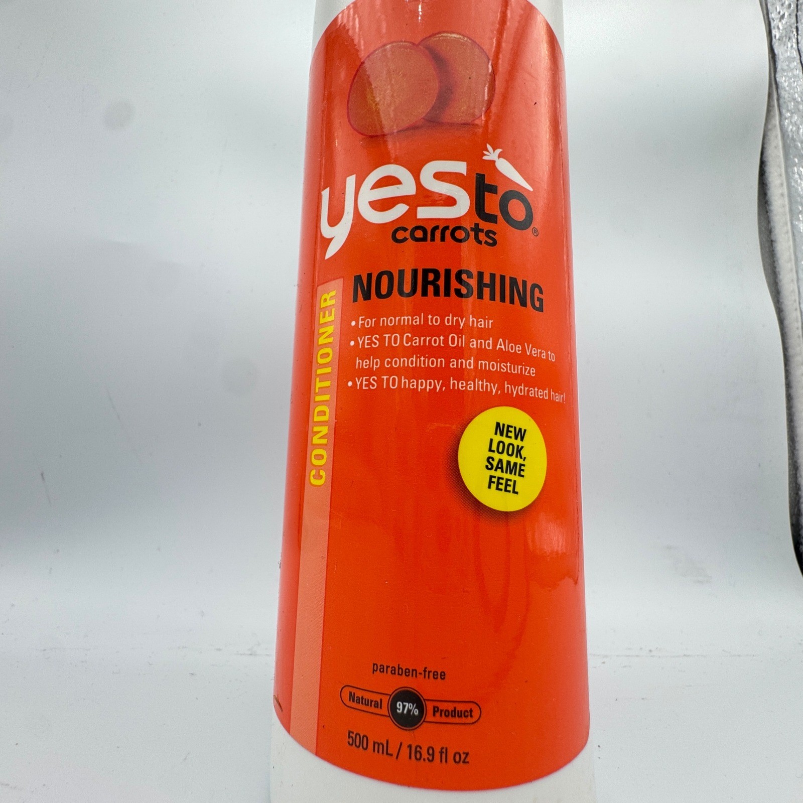 Yes To Carrots Nourishing Conditioner Normal to Dry Hair 16.9oz Paraben Free