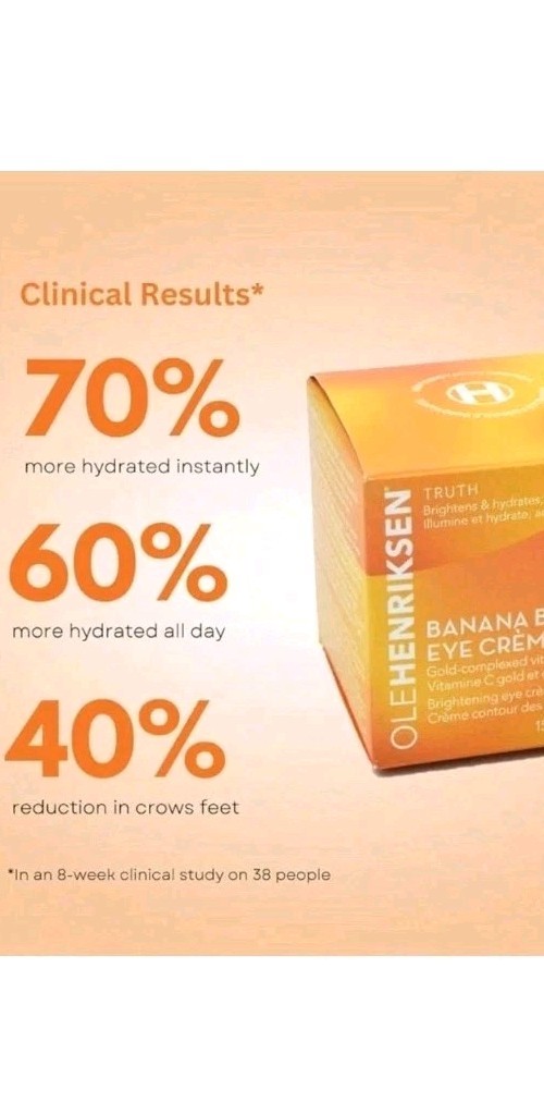 OLE HENRIKSEN Banana Bright Eye Creme Full Size 15ml/0.5oz