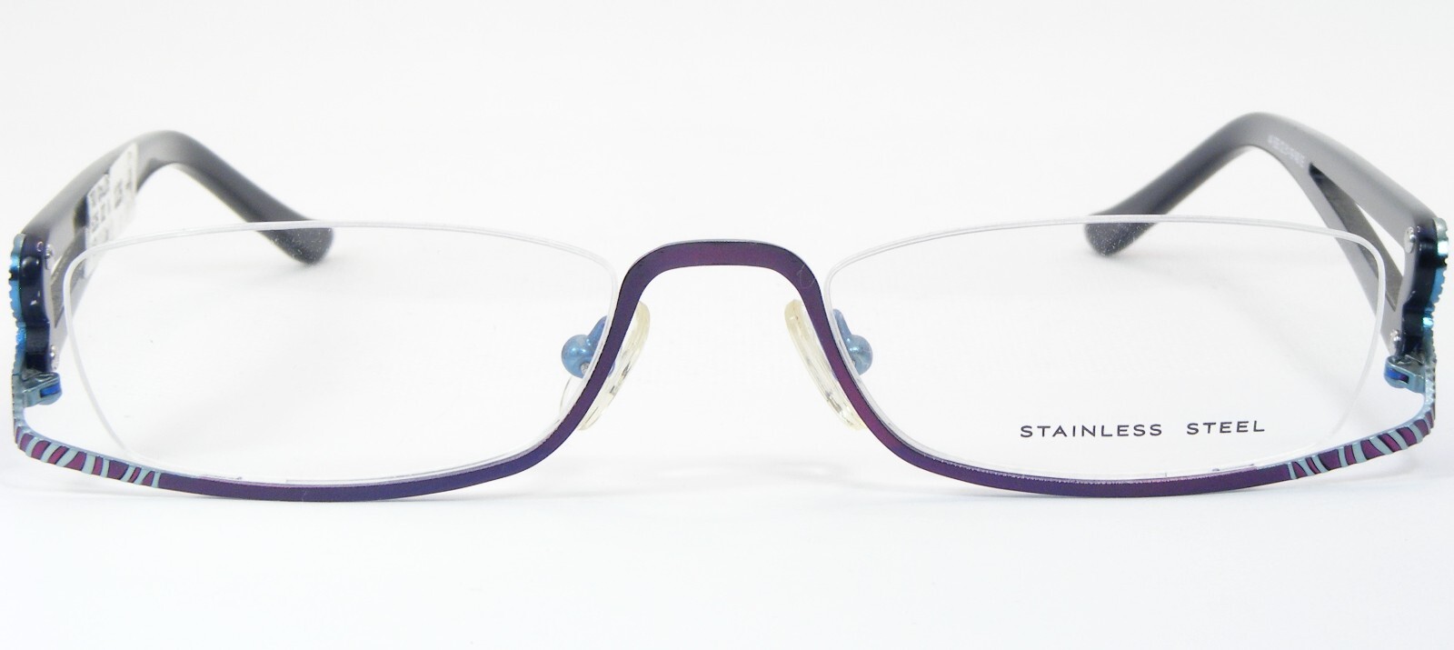 OU 44.626.02 Purple /Teal Blue UNIQUE RARE EYEGLASSES GLASSES FRAME 51-19-140mm
