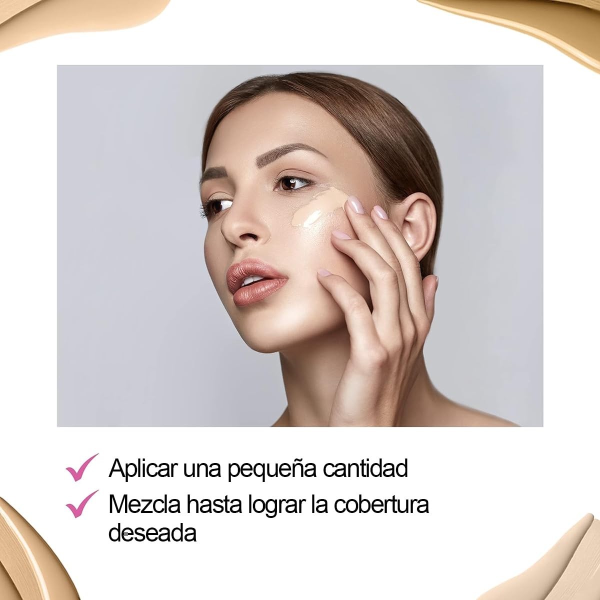 & Cruelty-Free Photo Focus Foundation in Rose Ivory – 0.29 Fl Oz
