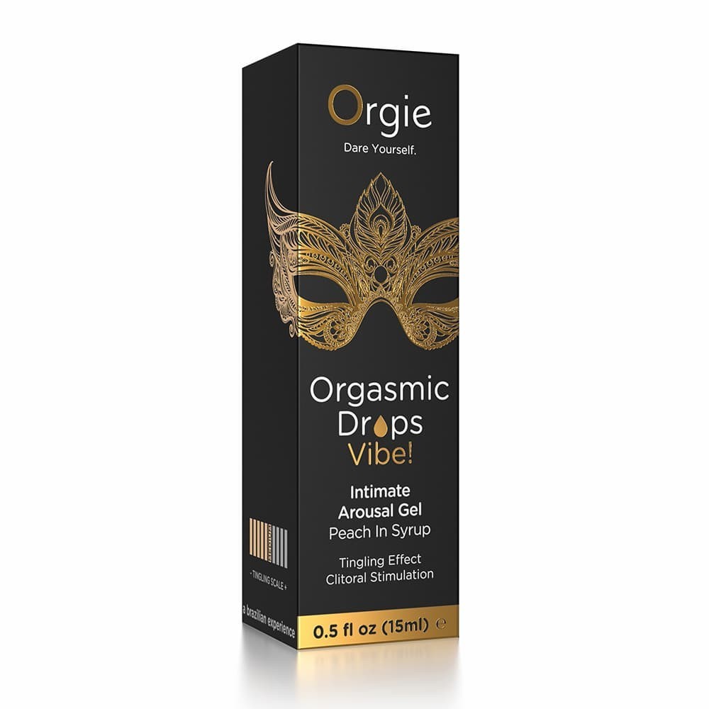 Orgy Org*sm Drops🍯KISSABLE Edible Warming Sensation Tingle Flavored Lubricant