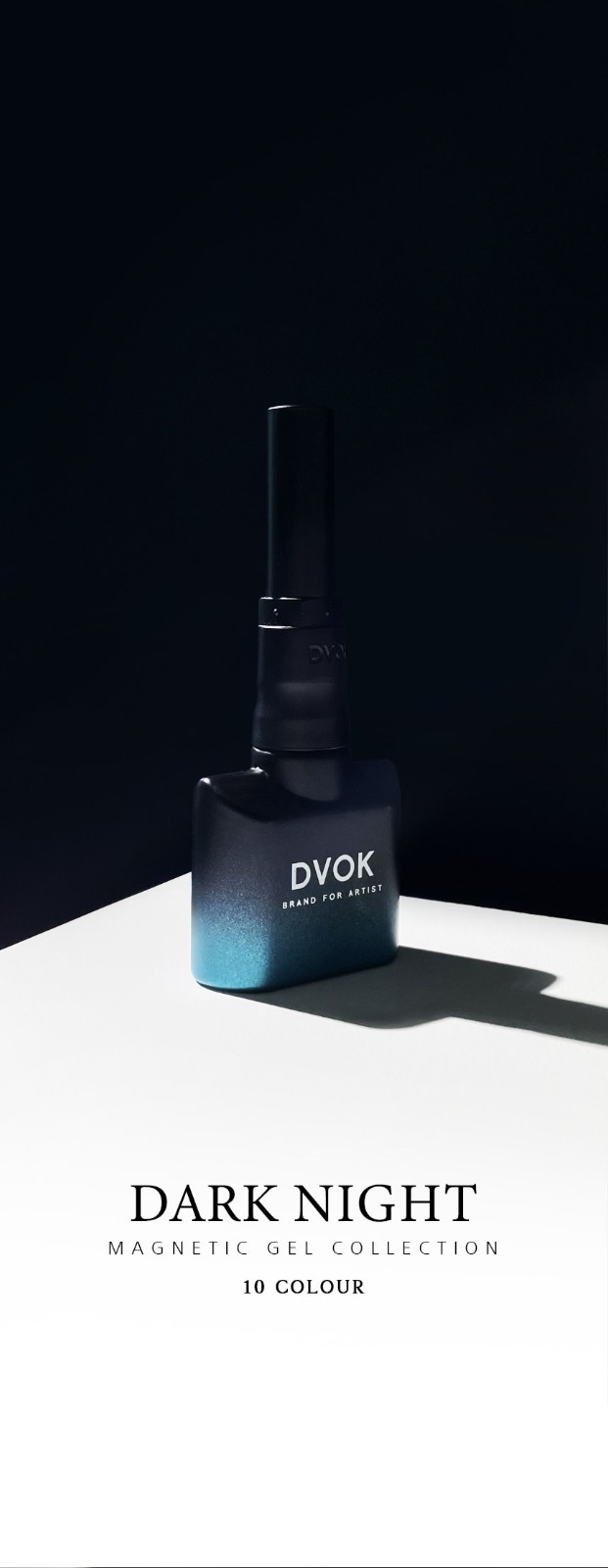 DVOK Dark Night Magnet Gel Polish Galaxy Cat Eye Nail Gel K-Beauty