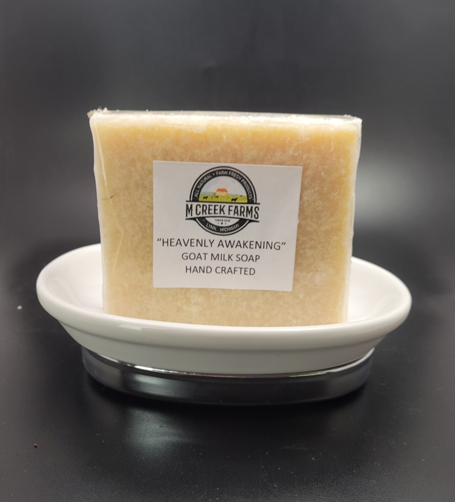 Handcrafted goat milk soap